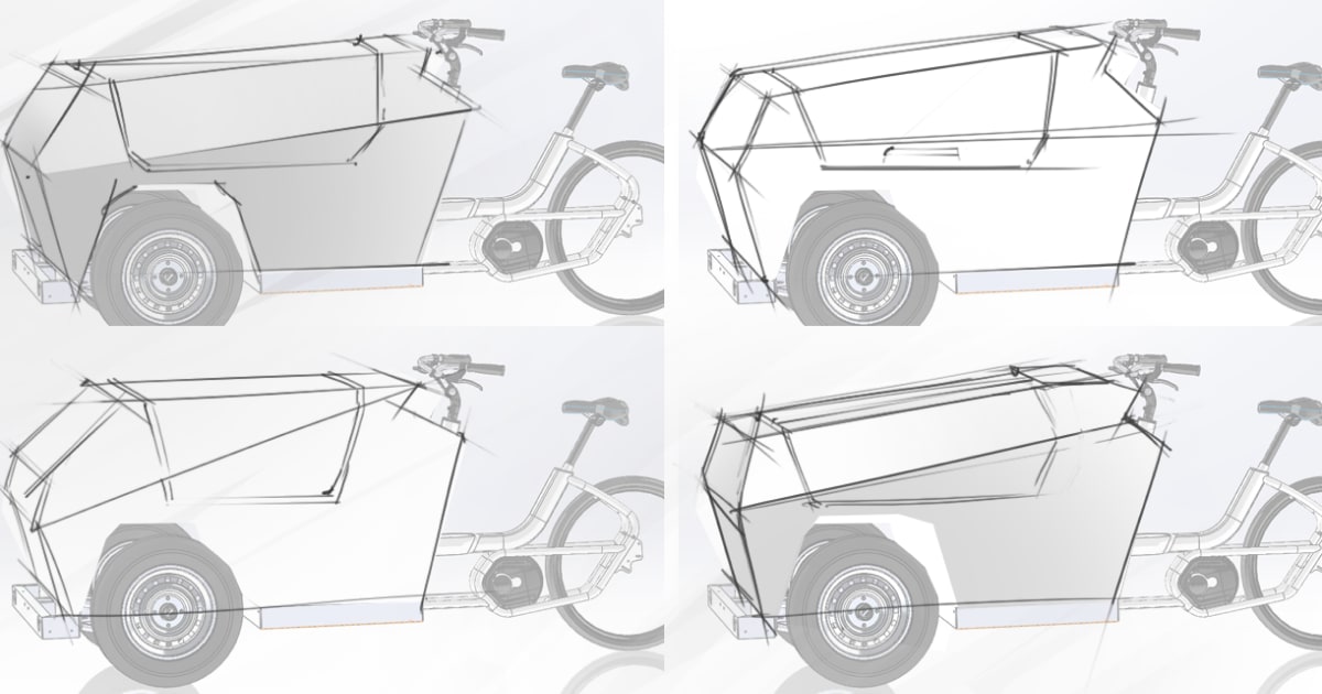 Creating a new cargo bike box Urban Arrow
